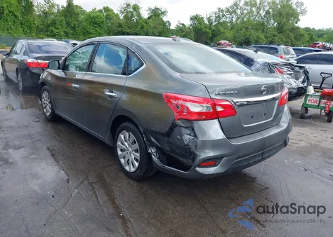 2017 Nissan Sentra Sv из США, поврежденный, VIN 3N1AB7AP7HY265747